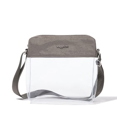 baggallini Women's Clear Stadium Crossbody Festival Event Bag