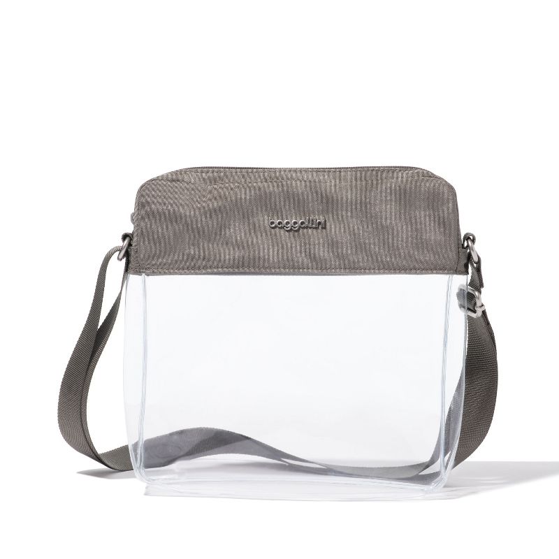 baggallini Women's Clear Stadium Crossbody Bag for Sports, Concerts, & Festival Events, 1 of 6
