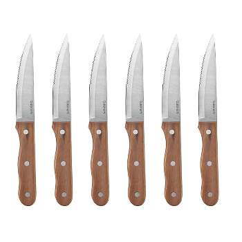 Set of (8) Miracle Blade III Stainless Steel Steak Knives - 4