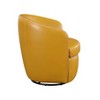 Cesicia 31" x 29.5" x 32"H Yellow Luxury Living Room Furniture Swivel Chair 1pc - 3 of 4