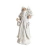 Snowy White Winter Santa Figurine (Set of 3) - 3 of 4