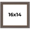 PosterPalooza | Ornate Black Picture Frame - UV Acrylic, Backing Board, Hanging Hardware Included - 2 of 4