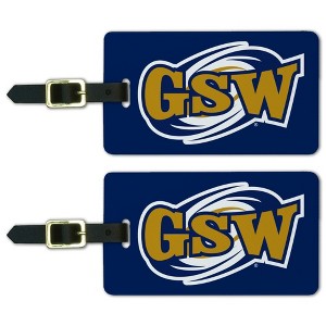 Georgia Southwestern State University Primary Logo Luggage ID Tags Suitcase CarryOn Cards  Set of 2 - 1 of 4