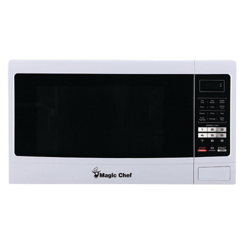 Magic Chef MCM1611W 1100 Watt 1.6 Cubic Feet Microwave with Digital Touch Controls and Display, White - image 1 of 3