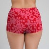 Calypsa Women's Plus Size Chlorine Resistant BoyShorts - 2 of 2
