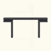 KIGFTSOD Extra Wide Real Wood Veneered Console Table, Minimalist Sofa Table Behind Couch for Entryway, Hallway, Living Room, Home Office - 4 of 4