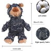 ZippyPaws Dog Companion for Heavy Chewers- Indestructible Robust Bear Dog Toy, Resistant Squeaky Dog Toys for Heavy Chewers  (A-Navy) - 4 of 4