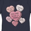 Women's Star Wars Valentine Galactic Candy Hearts T-Shirt - image 2 of 4