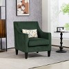 Modern Upholstered Accent Chair With Scooped Arms,Upholstered Armchair,Accent Chair Living Room,Single Sofa,Indoor Furniture-Maison Boucle - 2 of 4