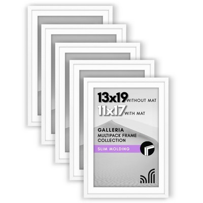 Americanflat Picture Frame with plexiglass - Hanging Hardware For Horizontal and Vertical Display