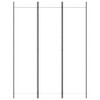 vidaXL 3-Panel Room Divider White 59.1"x78.7" Fabric - 3 of 4