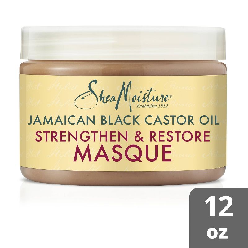 SheaMoisture Jamaican Black Castor Oil Strengthen & Restore Hair Mask, 1 of 15