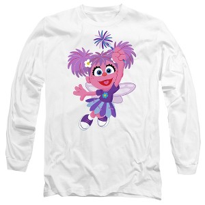 Men’s Sesame Street Furry Friends Forever! Abby Cadabby Long Sleeve T-Shirt - 1 of 4
