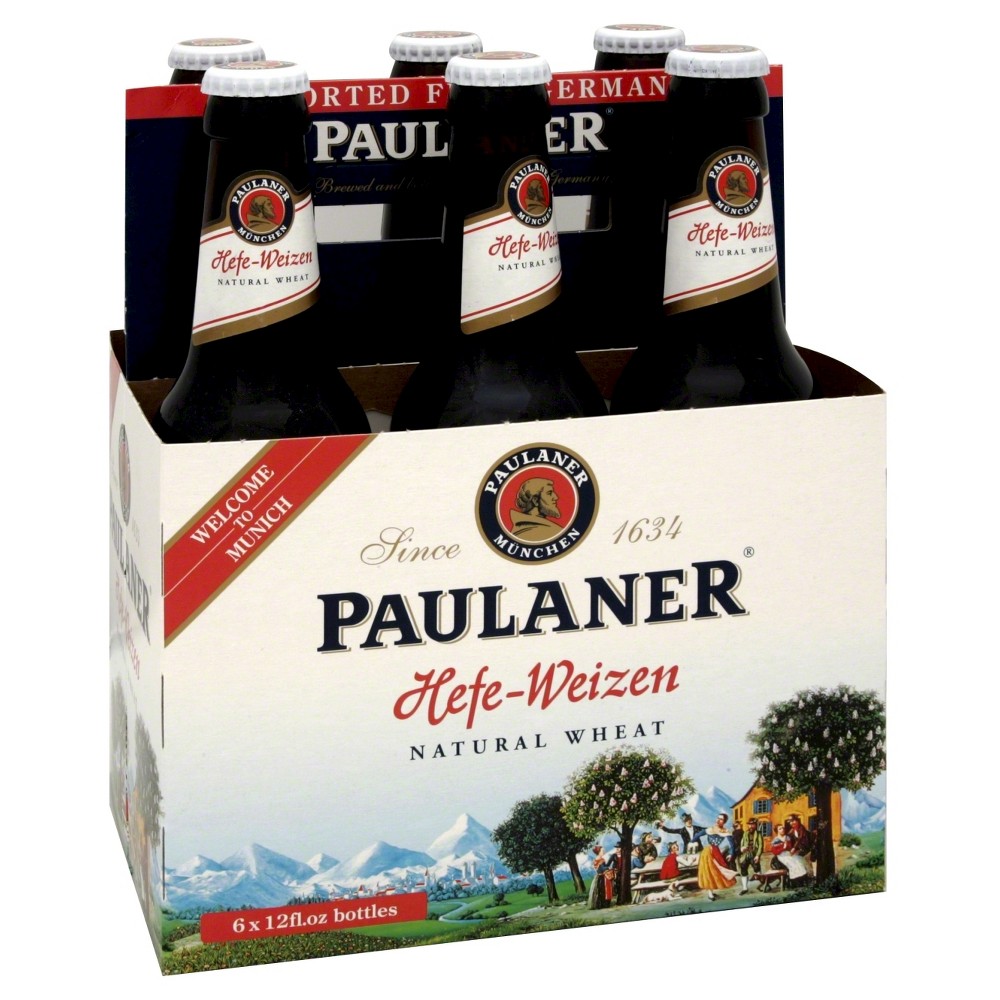 UPC 080157611946 - Paulaner Hefeweizen Beer, 6 pack, 12 fl