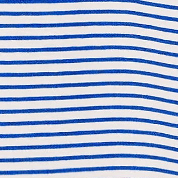 cobalt/ivory micro stripe