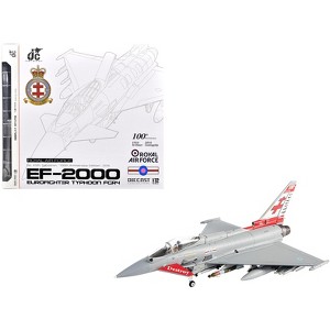 Eurofighter Typhoon FGR4 EF-2000 Aircraft "No.41(R) Squadron" (2016) British Royal Air Force 1/72 Diecast Model by JC Wings - 1 of 4