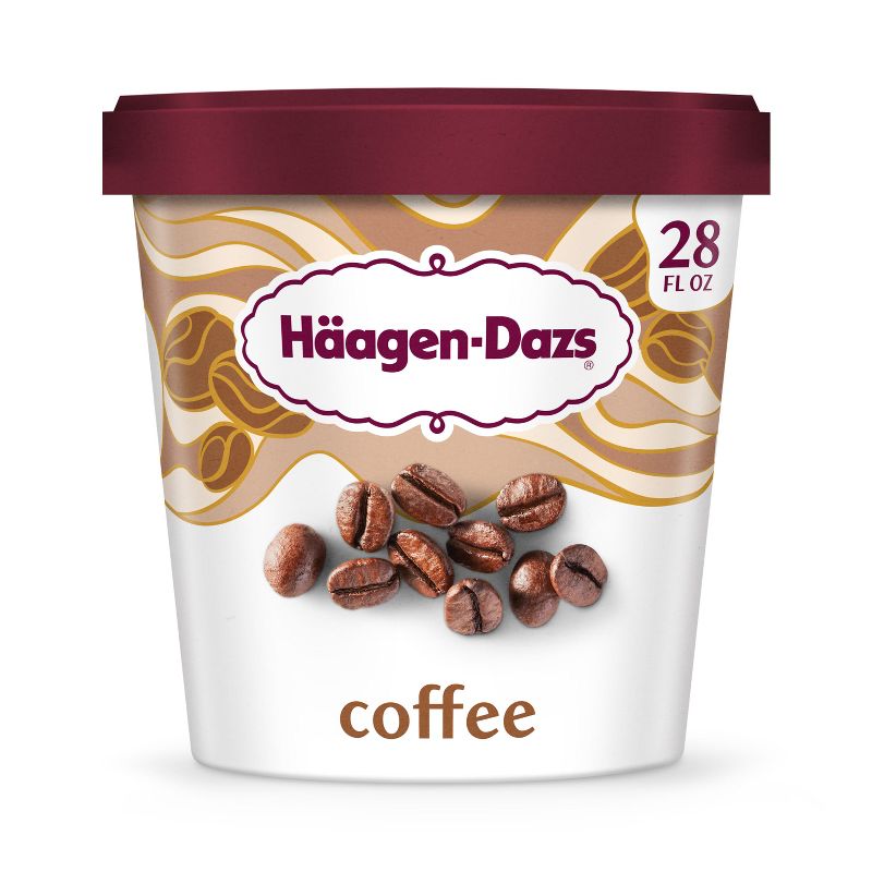 Haagen Dazs Coffee Ice Cream - 28oz, 1 of 7