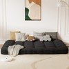 Floor Mattress Futon Mattress, Tatami Mat Sleeping Pad Foldable Roll Up Mat, Sofa Couch Bed, Full - 2 of 4