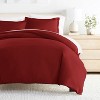 3 Piece Duvet Cover & Shams Set - Soft and Breathable, Double Brushed Microfiber, Wrinkle Free - Becky Cameron - 3 of 4