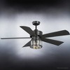Urban Ambiance Luxury Coastal  Ceiling Fan 20.755''H x 56''W,  Olde Iron Finish,  Cairns Collection, UHP9302 - 4 of 4