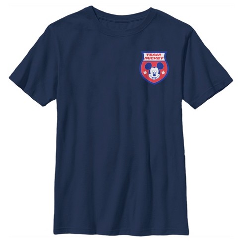 Boy's Disney Team Mickey Badge France T-shirt : Target