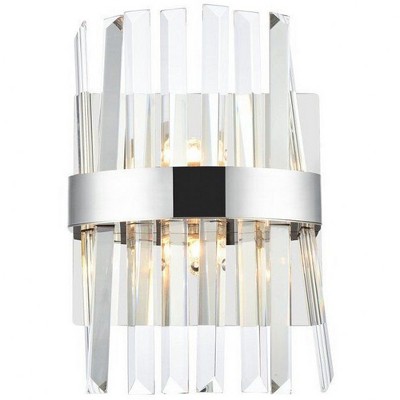Elegant Lighting Serephina 2 - Light Vanity in  Chrome