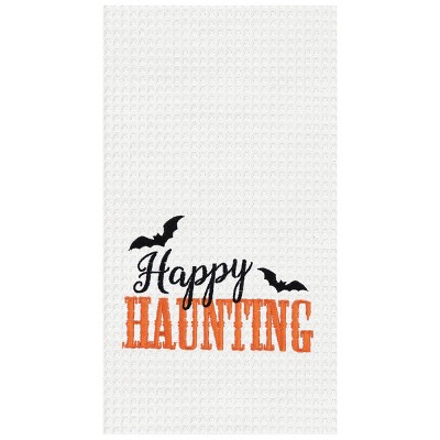 C&F Home Happy Haunting Waffle Weave Cotton Kitchen Towel