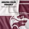 Fairmont State University Primary Logo Silky Touch Blanket White 50x60 - 4 of 4