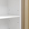 NicBex 8-Tier Corner Bookshelf,70.9 Inch Tall Corner Storage File Cabinet with Adjustable Shelves for Wall Corner,Home Office,Living Room,Bedroom - 3 of 3