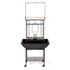 Prevue Pet Products Wrought Iron Cockatiel Parrot Playstand, Black. - 3 of 4
