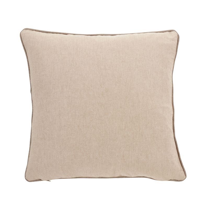 Saro Lifestyle Embroidered Poly-Filled Pillow With Beaded Design, 2 of 4