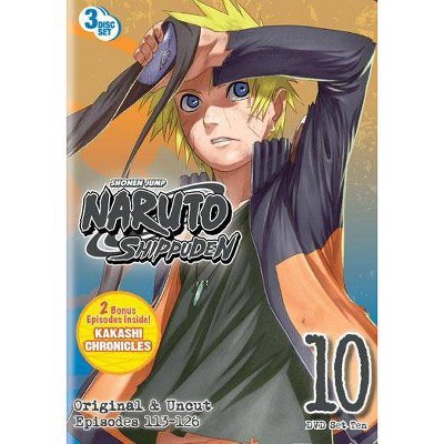 Naruto Shippuden: Box Set 10 (DVD)(2012)