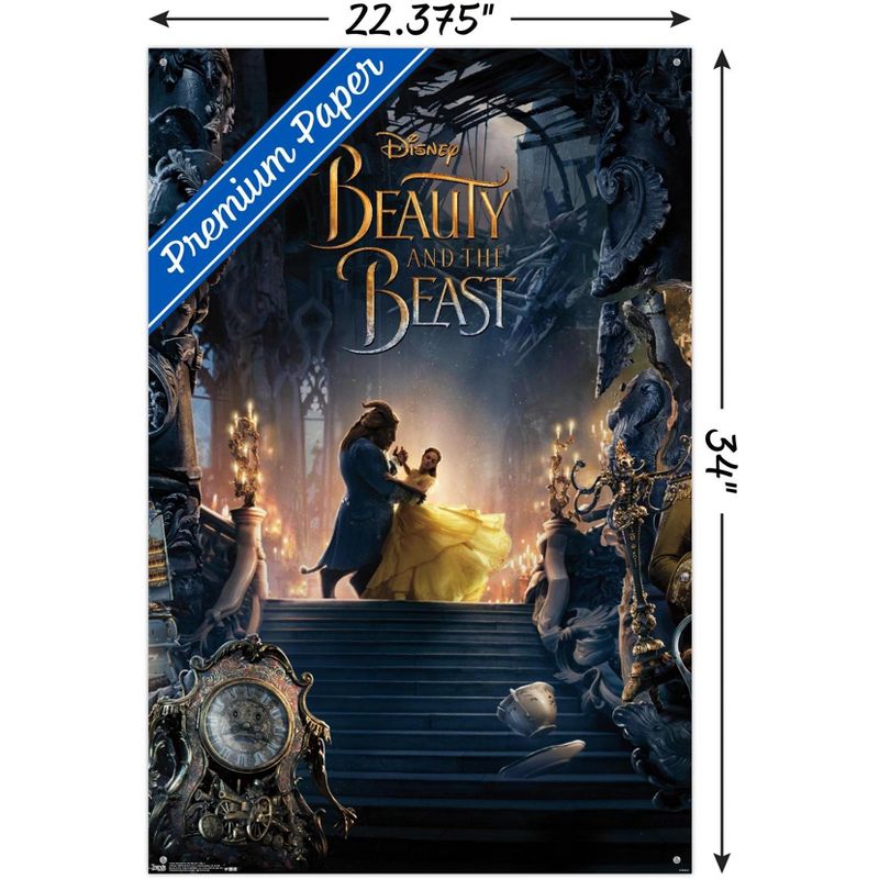 Trends International Disney Beauty And The Beast - Triptych 2 Unframed Wall Poster Prints, 3 of 7
