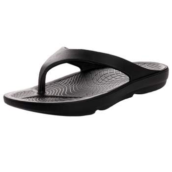  ULTRAIDEAS Men's Adjustable Sandal Slipper with Memory Foam,  Summer Cross Strap House Slides (Green, Size 7-8)