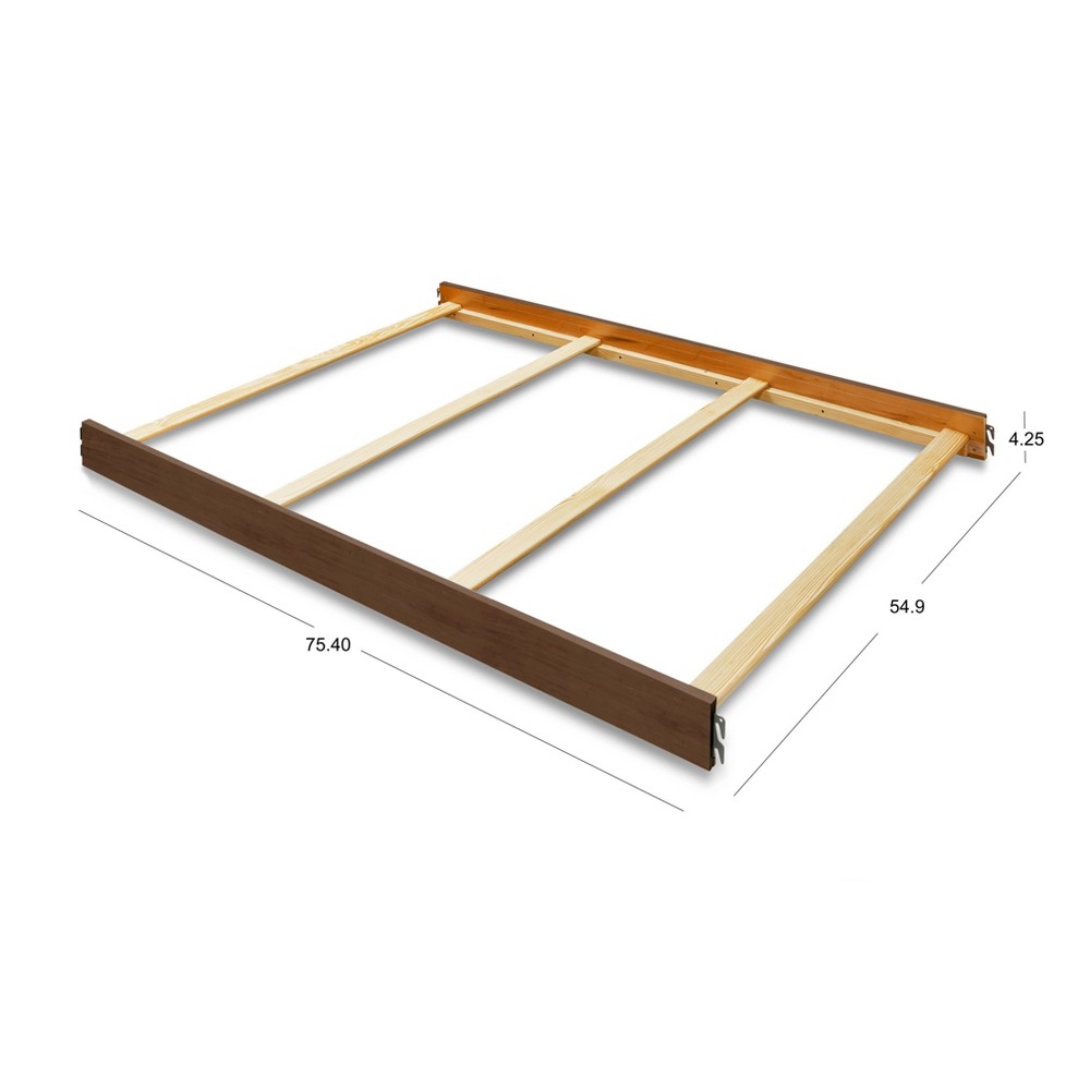 Photos - Bed Frame Sorelle 215 Full Size Crib Conversion Rail Chocolate