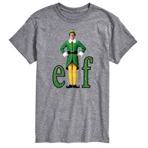 Men's - Elf - Buddy Standing Short Sleeve Graphic T-Shirt - 1 of 4