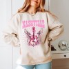Simply Sage Market Women's Graphic Sweatshirt Coquette Nashville Guitar - 2 of 3