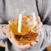 Pavilion Gift Company - Shake Your Booty - 18 oz Stemless Wine Glass - Drinkware - 2 of 4