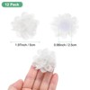 Unique Bargains Mesh Fabric Full Chiffon Flowers for DIY 12 Pcs - 3 of 4