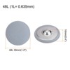 Unique Bargains Round Metal Sewing Cloth Covered Button 10 Pcs - 2 of 4