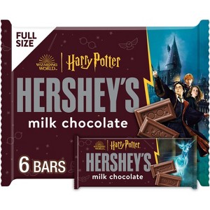 HERSHEY'S Milk Chocolate Harry Potter Halloween Candy Bars - 9.3oz/6ct - 1 of 4
