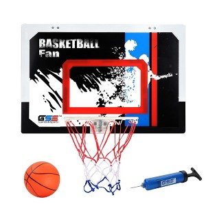 GSE Large Over-The-Door Basketball Hoop with Basketball & Pump for Office & Home - 1 of 4