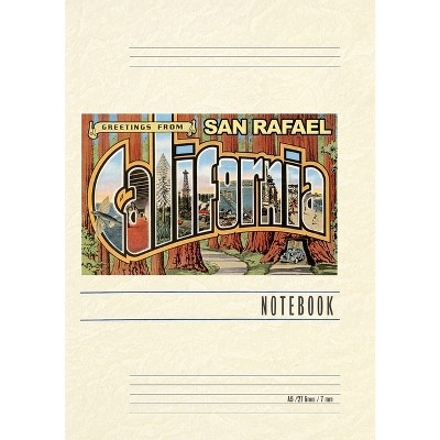 Vintage Lined Notebook Greetings From San Rafael, California ...