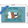 Trends International We Bare Bears - Fame Framed Wall Poster Prints - 3 of 4