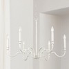 Capital Lighting Demi 6 - Light Chandelier in  Winter White - 2 of 4