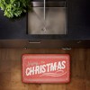 Stupell Industries Red Vintage Merry Christmas Printed Anti-Fatigue Floor Mat, design by Chad Barrett, 30"x18" - 2 of 4