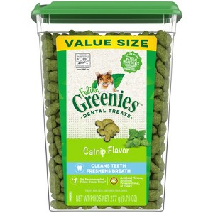 Greenies Catnip Flavor Dental Cat Treats - 1 of 4