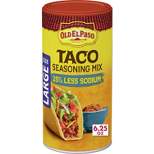 Old El Paso Taco Seasoning Mix Reduced Sodium Value Size - 6.25oz