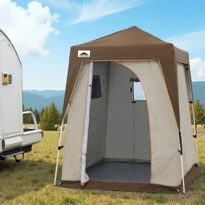 EAGLE PEAK 6x6 Pop Up Privacy Tent with Ground Mat, Photoshoots or Toilet Shelters - 1 of 4