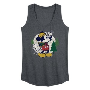 Women's - Disney - Mickey & Friends Graphic Racerback Tank - 1 of 4